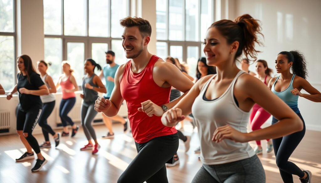 group fitness classes